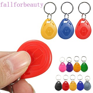 FALLFORBEAUTY Token พวงกุญแจชิปการ์ด Llavero Porta Chave สีสันสดใส