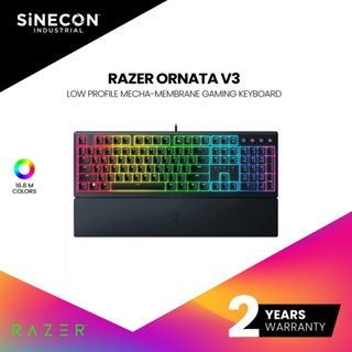 Razer Ornata V3 - US Low-profile Mecha-membrane RGB Keyboard