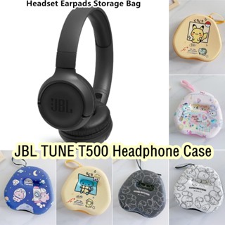 【Trend Front】เคสหูฟัง ลายการ์ตูนนักบินอวกาศ สําหรับ JBL TUNE T500 JBL TUNE T500