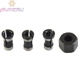 【COLORFUL】Milling Cutter M15 Nut With Nut Accessories Collet Chuck Collet Chuck Adapte