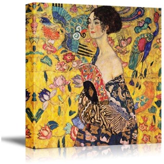 ภาพจิตรกรรมบนผ้าใบ ลาย Gustav Klimt สําหรับตกแต่งผนังบ้าน