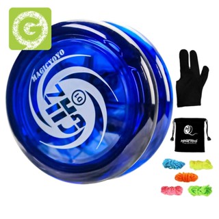 Magicyoyo โยโย่ตอบสนอง D1 GHZ โยโย่ลูปมืออาชีพ สําหรับเด็กผู้เริ่มต้น พร้อมสายโยโย่ ถุงมือ และกระเป๋าโยโย่