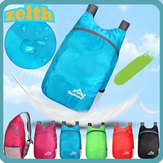 ZELTH กระเป๋าเป้สะพายหลังนาโน น้ําหนักเบา กันน้ํา พับได้ 20 …