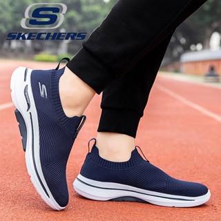 พร้อมส่ง Skechers_ Go Run Archfit รองเท้าลําลอง ผ้าตาข่าย ระบายอากาศ น้ําหนักเบา ขนาดใหญ่ สําหรับผู้ชาย