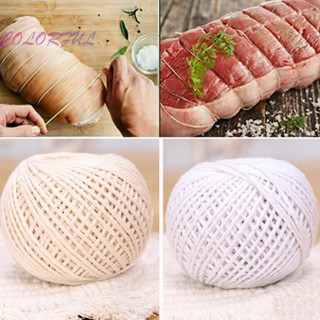 【COLORFUL】Kitchen Twine Sausage Twine String 50m Barbecue Twine Cooking Kitchen Twine Gift