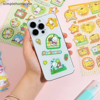 [simplehomeline] ใหม่ สติกเกอร์ ลายการ์ตูน Hello Kitty มีกาวในตัว กันน้ํา สําหรับตกแต่งสมุด Diy