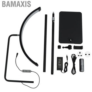 Bamaxis Half Moon Beauty Light   Solid Support 2800LM Power Saving for Work Selfie