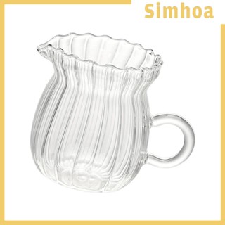 [SIMHOA] เหยือกแก้วใส สําหรับใส่กาแฟ นม น้ําผลไม้ ในห้องนั่งเล่น สํานักงาน