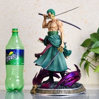 โมเดลฟิกเกอร์ One Piece Fantasy Zoro gk Zoro Double-Headed ขนาดใหญ่ XTS4