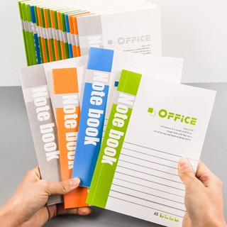 Office Supplies Notebook เครื่องใช้สำนักงานโน๊ตบุ๊ค A5 สมุดบันทึกนักเรียน Soft Face Copy บันทึกการประชุมย่อย