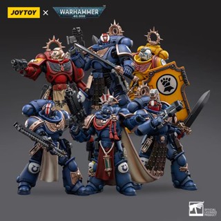 Joytoy Dark Source Warhammer 40KU Group with Old Soldier Lieutenant/Diquan/Saint Blood โมเดลทหารขยับได้ ของเล่นสําหรับเด็ก