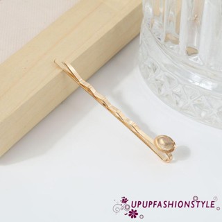Up[]- กิ๊บติดผม สีทอง หรูหรา เครื่องประดับผม ของขวัญสําหรับผู้หญิง