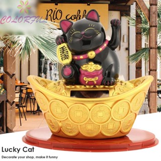 ใหม่ ตุ๊กตาแมวนําโชค สไตล์จีน สําหรับตกแต่งบ้าน รถยนต์