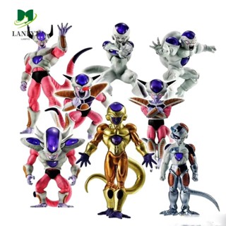 ALANFY ฟิกเกอร์ PVC อนิเมะ Dragon Ball Frieza Freezer Gk Dragon Ball Z Kawaii 13 ซม. 8 ชิ้น ต่อชุด