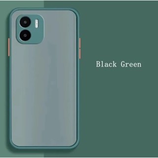 Case Xiaomi Redmi A2Plus ปุ่มสีผิวด้าน กันรอยกล้อง ขอบนิ่มหลังแข็ง เคสโทรศัพท์ xiaomi redmi a2plus เคสกันกระแทก