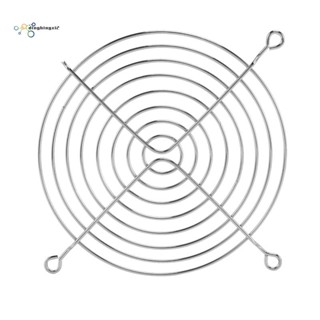 Pc DC พัดลม ตะแกรง ป้องกันนิ้วมือ โลหะ 120 มม. 12 ซม. โทนสีเงิน