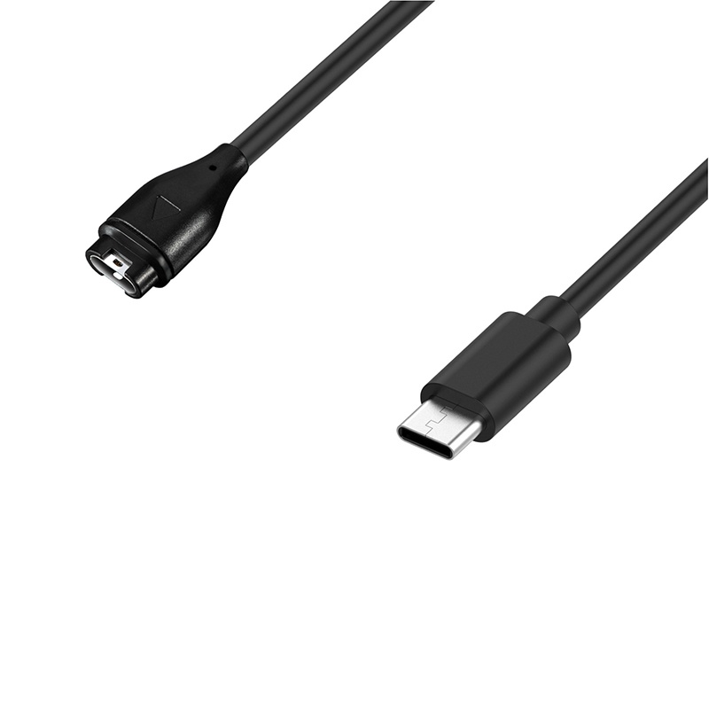 สายชาร์จ USB สําหรับ Garmin Venu 3 2 Forerunner 265 165 158 Fenix 8 7 7X 7S 6 6X 6S 5X Type C/iOS อะแดปเตอร์
