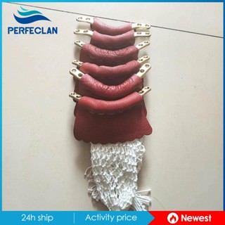 [Perfeclan] ถุงตาข่ายหนัง PU สําหรับใส่บิลเลียด สนุ๊กเกอร์ 6 ชิ้น ต่อชุด