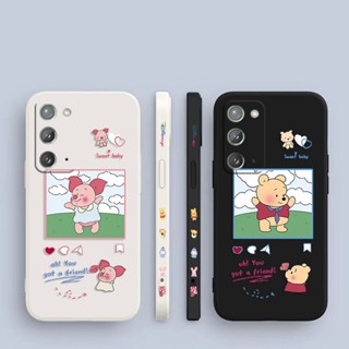 เคสโทรศัพท์มือถือ พิมพ์ลายหมีพูห์ สําหรับ Samsung Galaxy Note 20 10 9 8 J8 J7 J6 J5 J4 M62 M53 M52 M51 M33 M31 M30 M21 M20 M10 S Ultra Plus Lite Prime 5G