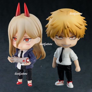 เลื่อยโซ่ Nendoroid Man #1560 ตุ๊กตาฟิกเกอร์ Denji 1580 Power Movable Face Change ของเล่นสําหรับเด็ก