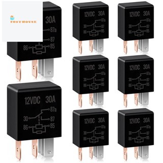 รีเลย์รถยนต์ 5 Pin 12V 30A 8 ชิ้น