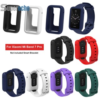 ♕พร้อมส่ง♕เคสซิลิโคน พร้อมสายคล้อง สําหรับ Xiaomi Mi Band 7 Pro [superecho.th]