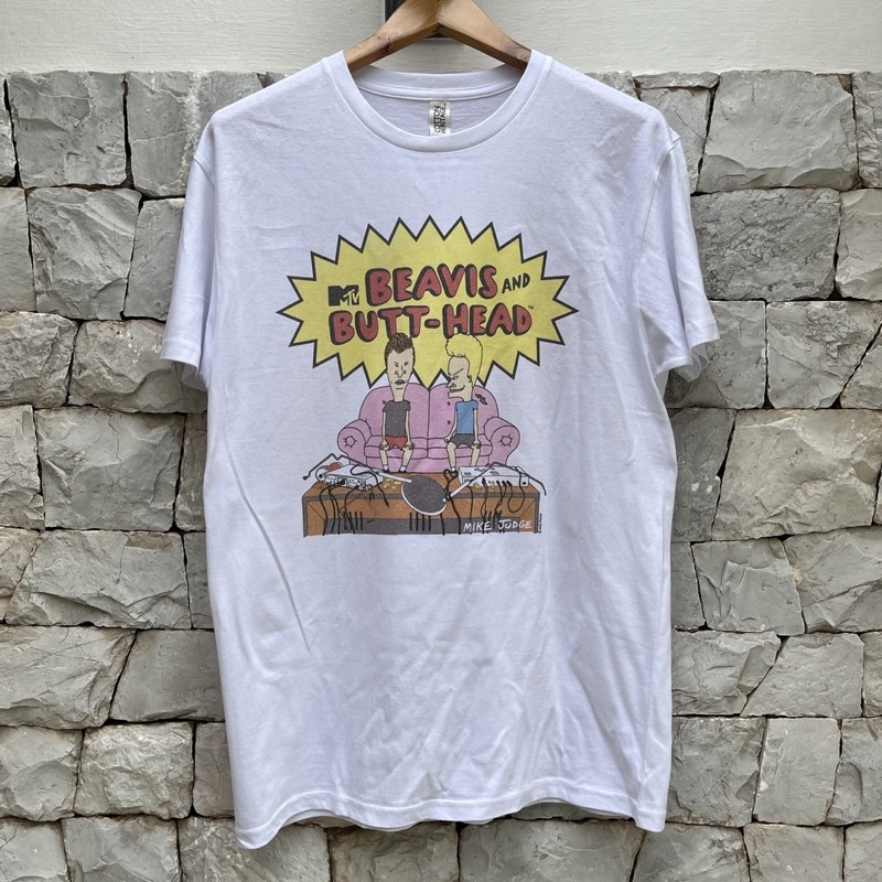 เสื้อ BEAVIS AND BUTTHEAD ลิขสิทธิ์แท้ นำเข้าจาก USA