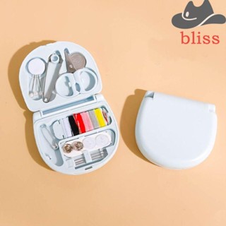 BLISS ชุดกล่องอุปกรณ์เย็บผ้าน่ารัก ทนทาน สําหรับเดินทาง