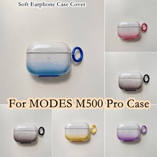 【imamura】เคสหูฟัง แบบนิ่ม ไล่โทนสีฟ้า สําหรับ MODES M500 Pro MODES M500 Pro