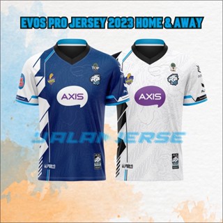 【พร้อมส่ง】Jersey เสื้อเจอร์ซีย์ EVOS 2023 MPL S11