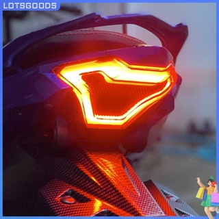 ★ Lotsgoods.th ★【พร้อมส่ง】ไฟท้ายรถจักรยานยนต์ กันน้ํา สําหรับ Yamaha Y15ZR MT07 FZ07