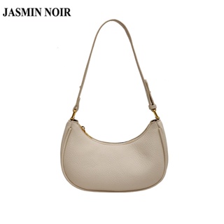 Jasmin NOIR กระเป๋าถือ กระเป๋าสะพายไหล่ สะพายข้าง หนัง PU ขนาดเล็ก เรียบง่าย สําหรับสตรี