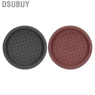 Dsubuy Round Silicone Coffee Tamper Mat Soft Heat Resistant Pad Home