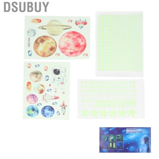 Dsubuy Glowing Star Wall Paper DIY Harmless  for Office Home Decoration