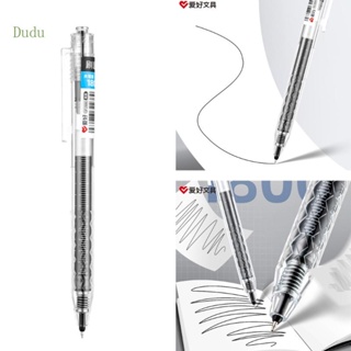 Dudu ปากกาหมึกเจล 0 5 มม. แบบแห้งเร็ว สําหรับเขียน 1 ชิ้น
