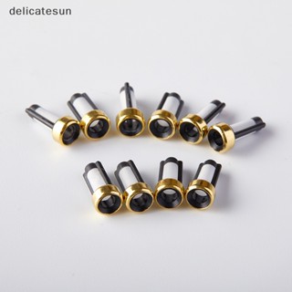 Delicatesun อะไหล่ตะกร้ากรองน้ํามันเชื้อเพลิง 6*3*12 มม. สําหรับหัวฉีด ASNU03C 10 ชิ้น