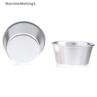 [NutriliteMelting1] แม่พิมพ์เหล็กคาร์บอน ทรงกลม ขนาดเล็ก สําหรับทําเค้ก พุดดิ้ง มัฟฟิน เบเกอรี่ ขนมหวาน DIY 1 ชิ้น