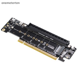 Rten อะแดปเตอร์การ์ดขยาย PCIE Nvme 8+4+4Hyper Ultra Quad VROC M.2 Nvme Port