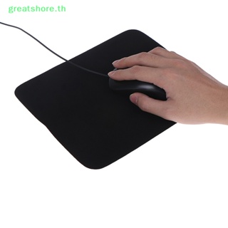 Greatshore แผ่นรองเมาส์เล่นเกม กันลื่น ขนาด 24*20 ซม. สีดํา
   Th