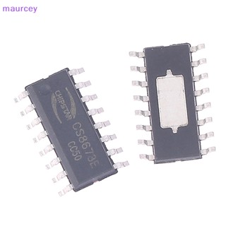 Maurcey ชิปวงจรรวมเครื่องขยายเสียง SOP-16 สําหรับ CS8676E CS8673E SMD TH