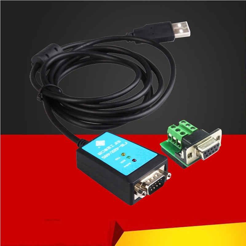 USB to RS422/485 Serial Cable RS232 พร้อม Terminal RS422 RS485 Serial Port to USB Adapter การสื่อสาร