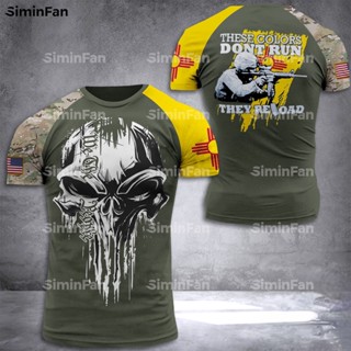 Mexico ARMY SOLDIER VETERAN เสื้อยืดลําลอง แขนสั้น คอกลม พิมพ์ลายพราง 3D สไตล์ฮาราจูกุ สตรีท เหมาะกับฤดูร้อน สําหรับผู้ชาย ผู้หญิง 01