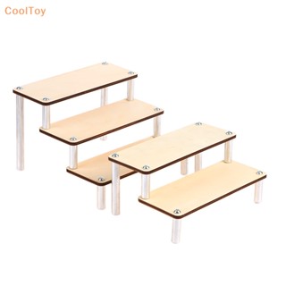 Cooltoy ชั้นวางโมเดลฟิกเกอร์ 1 2 3 ชั้น สําหรับโชว์เครื่องประดับ เค้ก