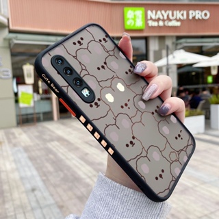 สําหรับ Huawei P30 P30 Pro เคสการ์ตูนกระต่ายน่ารัก ขอบสี่เหลี่ยม ดีไซน์ใหม่ กันกระแทก เคสโทรศัพท์ซิลิโคนใส ฝ้า