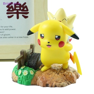 โมเดลฟิกเกอร์ PVC รูปปั้นอนิเมะปิกาจู Bulbasaur Heracross สําหรับตกแต่ง เก็บสะสม