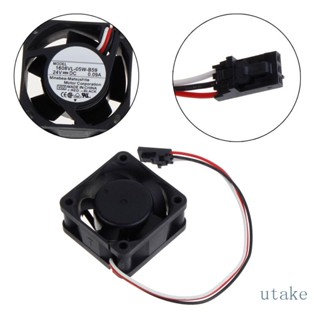 Utakee พัดลมระบายความร้อน 1608VL-05W-B59 พร้อมตัวยึดหม้อน้ํา 24V 0 09A