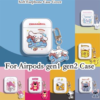 【พร้อมส่ง】เคสหูฟัง แบบนิ่ม ลายการ์ตูนอนิเมะ สําหรับ Airpods gen1 gen2 gen1 gen2