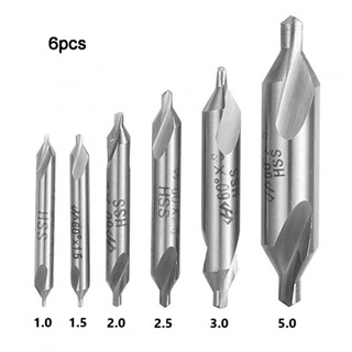 ดอกสว่านเคาน์เตอร์ซิงค์ HSS สําหรับเจาะจุดกลึง 5 ชิ้น