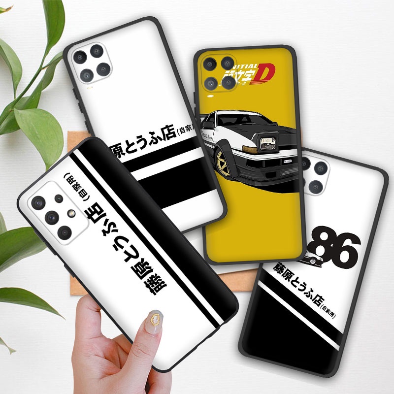 เคสโทรศัพท์มือถือ ซิลิโคนนุ่ม ลาย Initial D AE86 สําหรับ iPhone XR X XS Max SE 5 5S 6 6Plus 6s 6sPlu