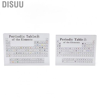 Disuu Periodic Table Of Elements Black Acrylic Chemical Alphabet T